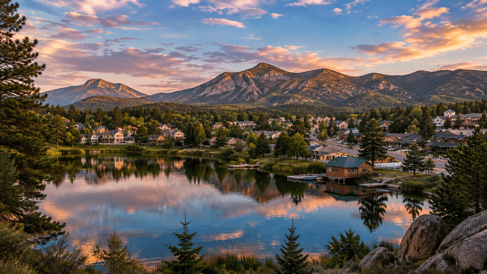 Foothills scenery near Palmer Lake Colorado